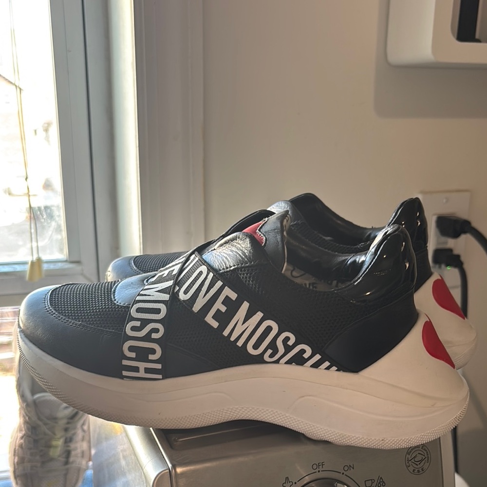 Love Moschino Men's Black Sneakers